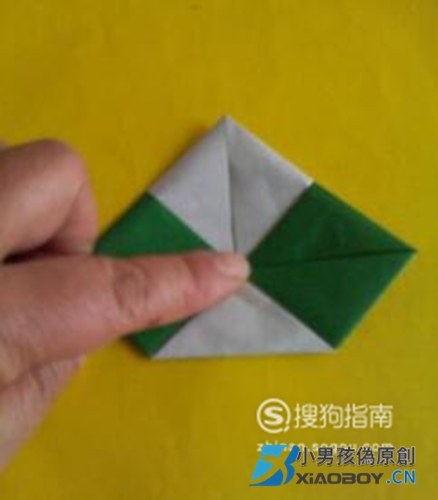 手工折纸—纸粽子怎么折