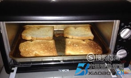 怎样烤面包片—面包+烤箱+温度+时间=美味面包片