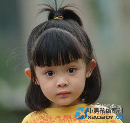 儿童发型扎法 -- 小女孩发型扎法步骤