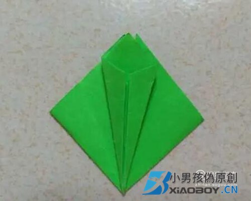手工折纸康乃馨的最简单的做法