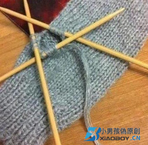 教你编织毛线手套