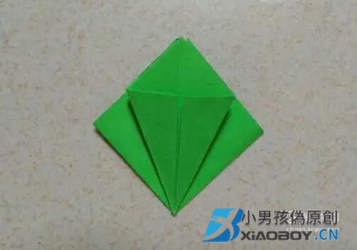 手工折纸康乃馨的最简单的做法