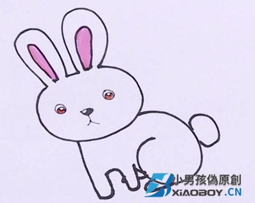 儿童学画小动物：[12]小兔子