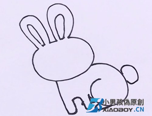 儿童学画小动物：[12]小兔子