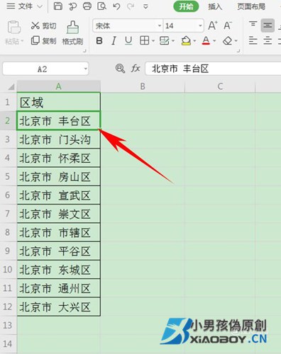 Excel 中如何只显示所需的特定内容