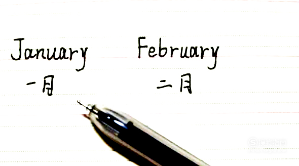 一月至十二月的英语单词怎么写？