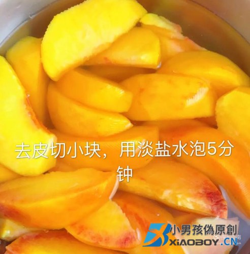怎样在家制作桃子罐头？