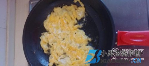 圆白菜鸡蛋炒饭的制作方法