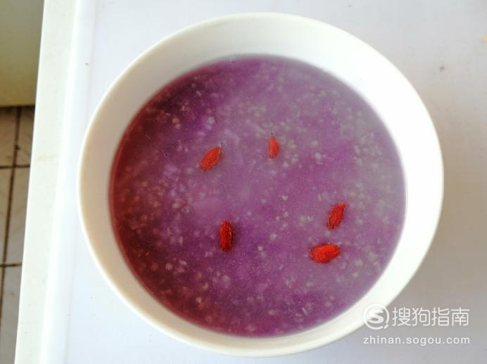 怎样煮紫薯三米粥？