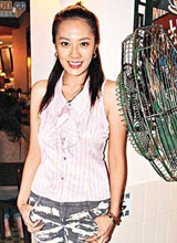 范彩儿JennyFan个人资料_162cm_1989年12月16日