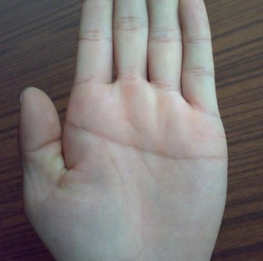 当智慧线穿过手掌时会发生什么