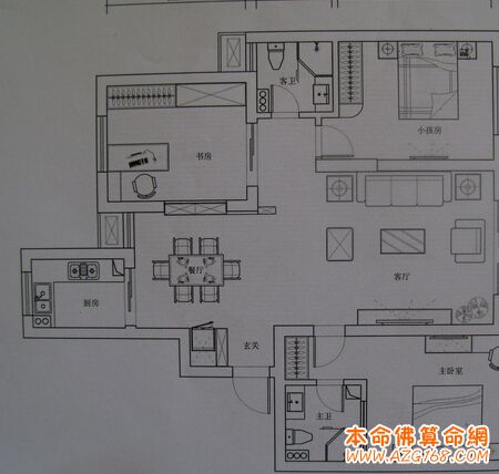 房屋格局风水图解