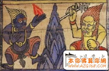 揭秘《崇般图》,纳西族的创世史诗