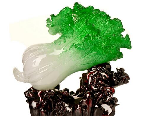 你把玉白菜放在家里的什么地方