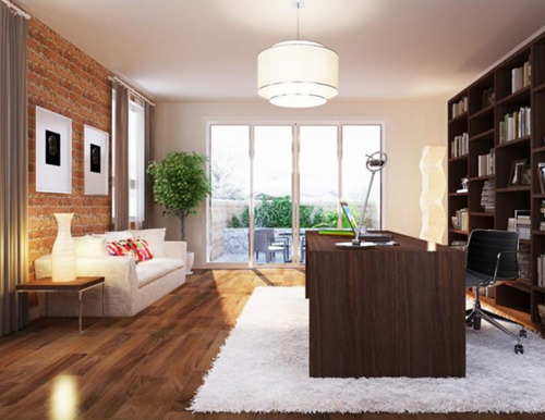 书房中植物的排列。风水禁忌