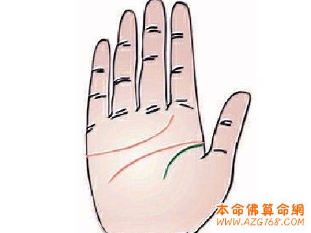 解读生命线很短