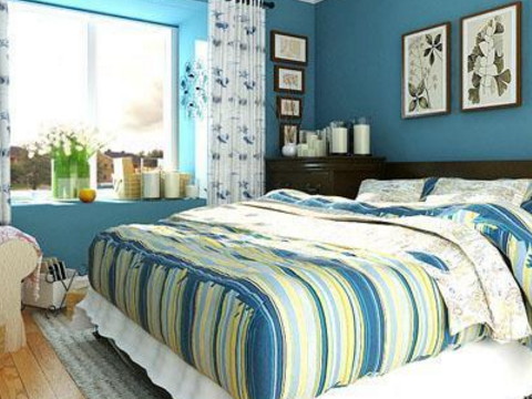 卧室是根据什么颜色装修的